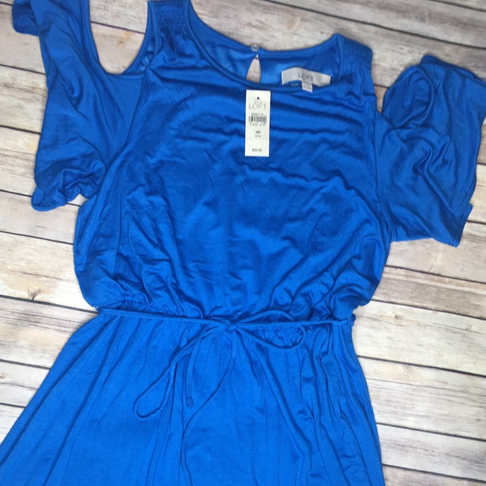 Loft- cold shoulder dress